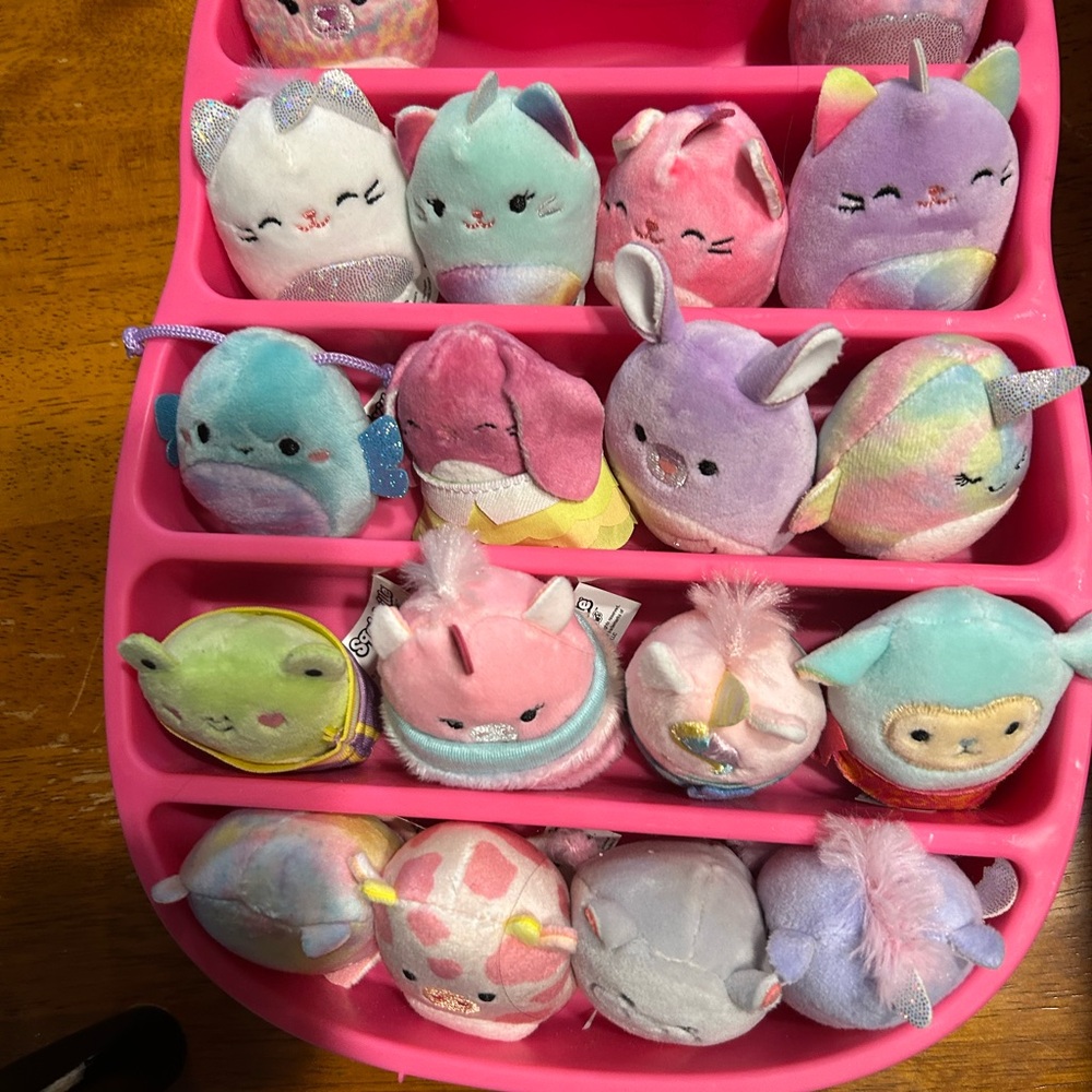 Colorful Plush Toy Collection